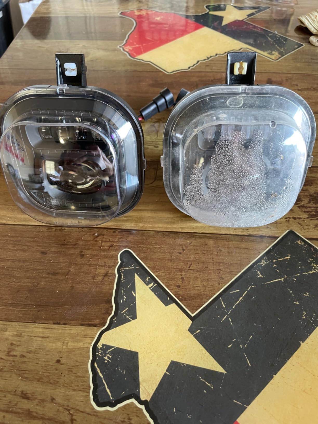 LED Fog Lights Assembly Compatible with 2013 2014 2015 Ford Explorer, Front Driving Fog Lamps Clear Lens Replacement Kit, DOT Certified - 1 Pair customer photo 1