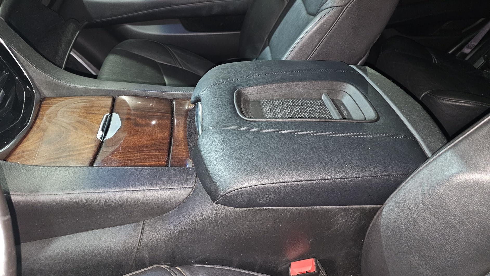 Center Console Organizer Insert Tray Armrest Storage Box Compatible with Cadillac Escalade 2015-2020 Center Console Organizer Tray Armrest Box Secondary Storage Accessories customer photo 2
