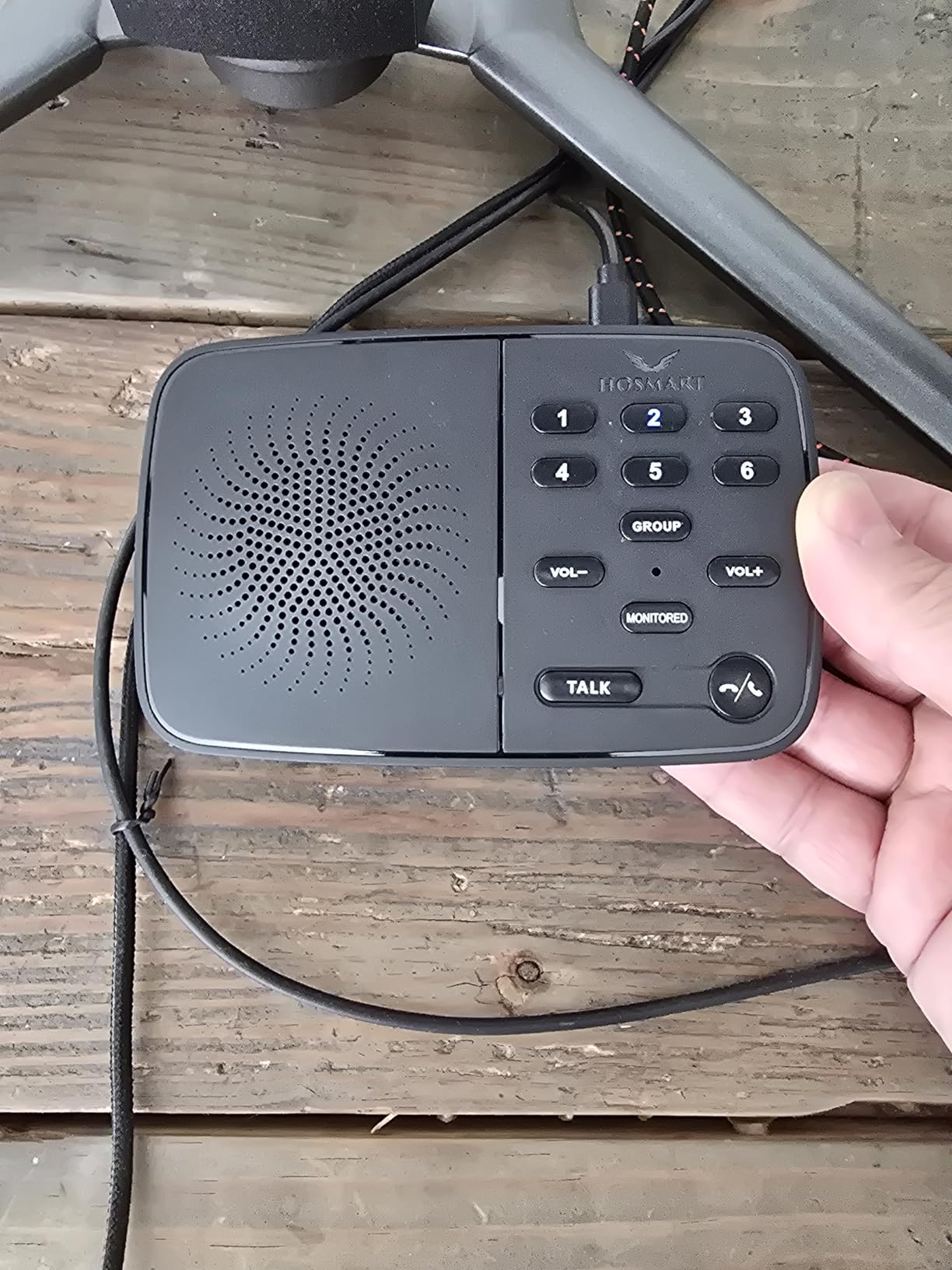H Hosmart UltraSpeak Pro Intercoms Wireless for Home, Two-Way Real-time Intercom Full Duplex Wireless Intercom System for Home Use, Clear Sound House Intercom System for Business with 1200 Feet Range customer photo 1