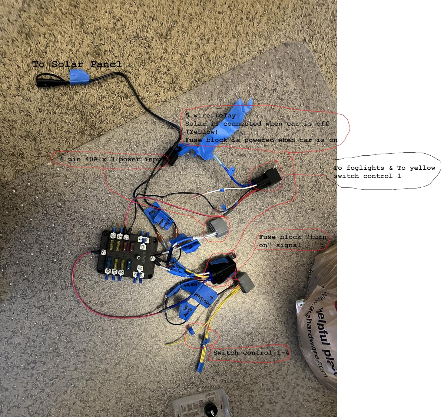5-Pin Waterproof Relay Kit 40/30 AMP 12V Relay Switch with Harness 12&16 AWG Tinned Copper Wires, SPDT Automotive Relay Kit for Horns Starters Radiator Motor Fans Boats, Pack of 2 customer photo 2