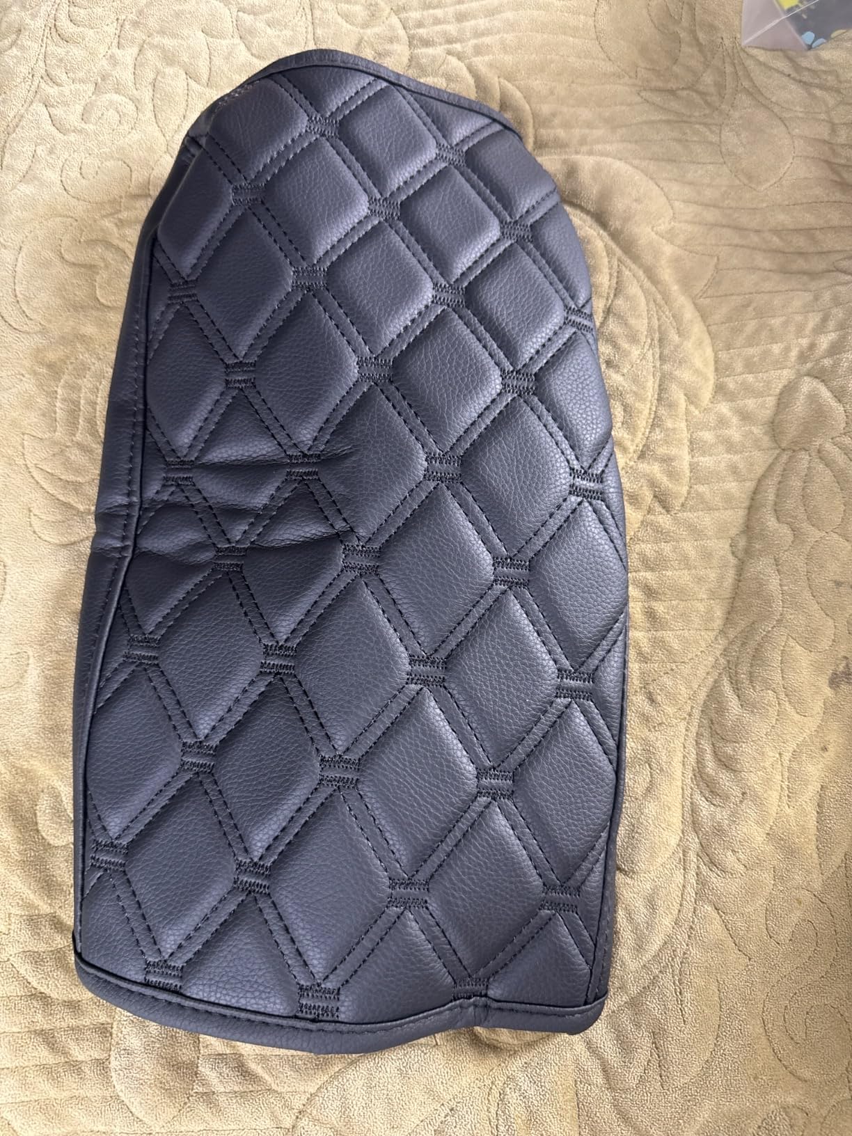 GIANT PANDA Custom Fit Center Console Armrest Cover for Honda HRV 2023 2024 2025 2026, Waterproof Faux Leather Middle Console Cover customer photo 2