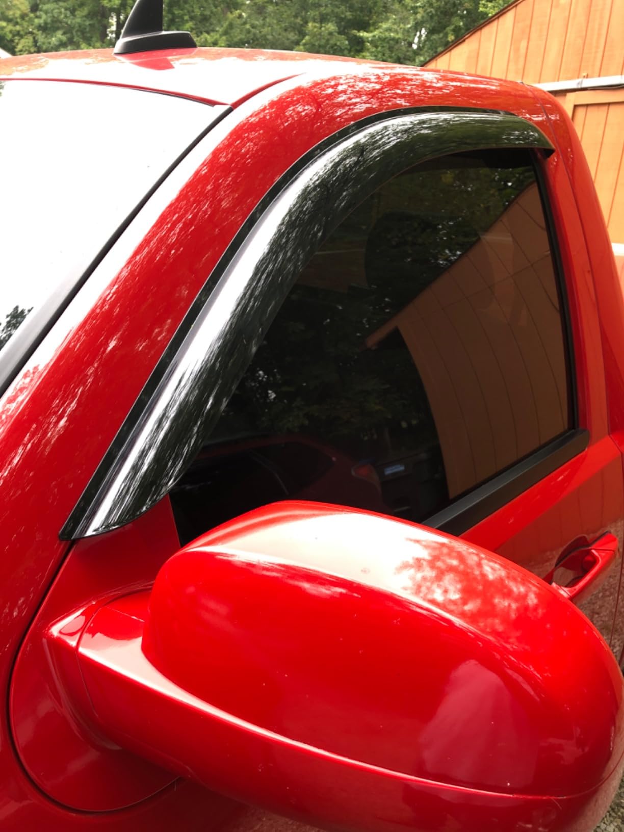 Voron Glass Tape-on Rain Guards for Hyundai Sonata 2015-2019, Window Deflectors, Vent Window Visors, 4 Pieces - 100848 customer photo 1