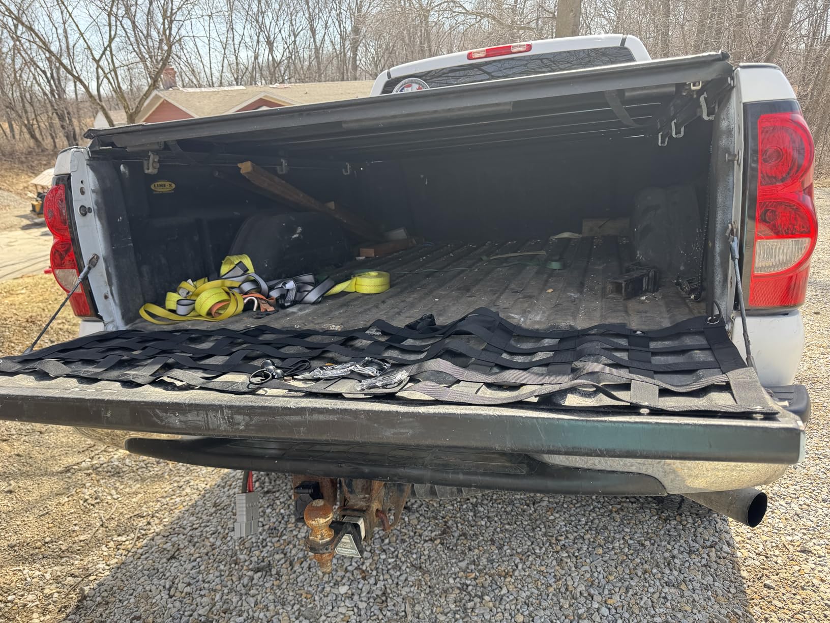 Heavy Duty Tailgate Net - 60'' x 18'' for Pickup Truck Bed, Easy-to-Use Fit for Trucks from Chevy, Ford, GMC, Dodge Ram customer photo 1