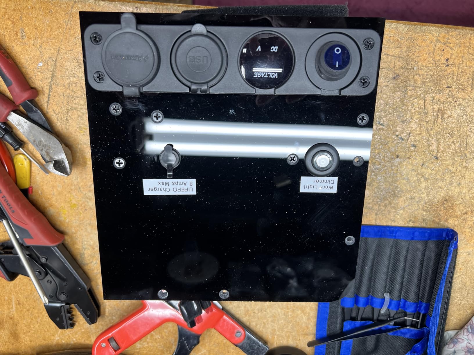 12 Volt Light Dimmer RV Boat High-Side PWM Dimming Switch, 7/8