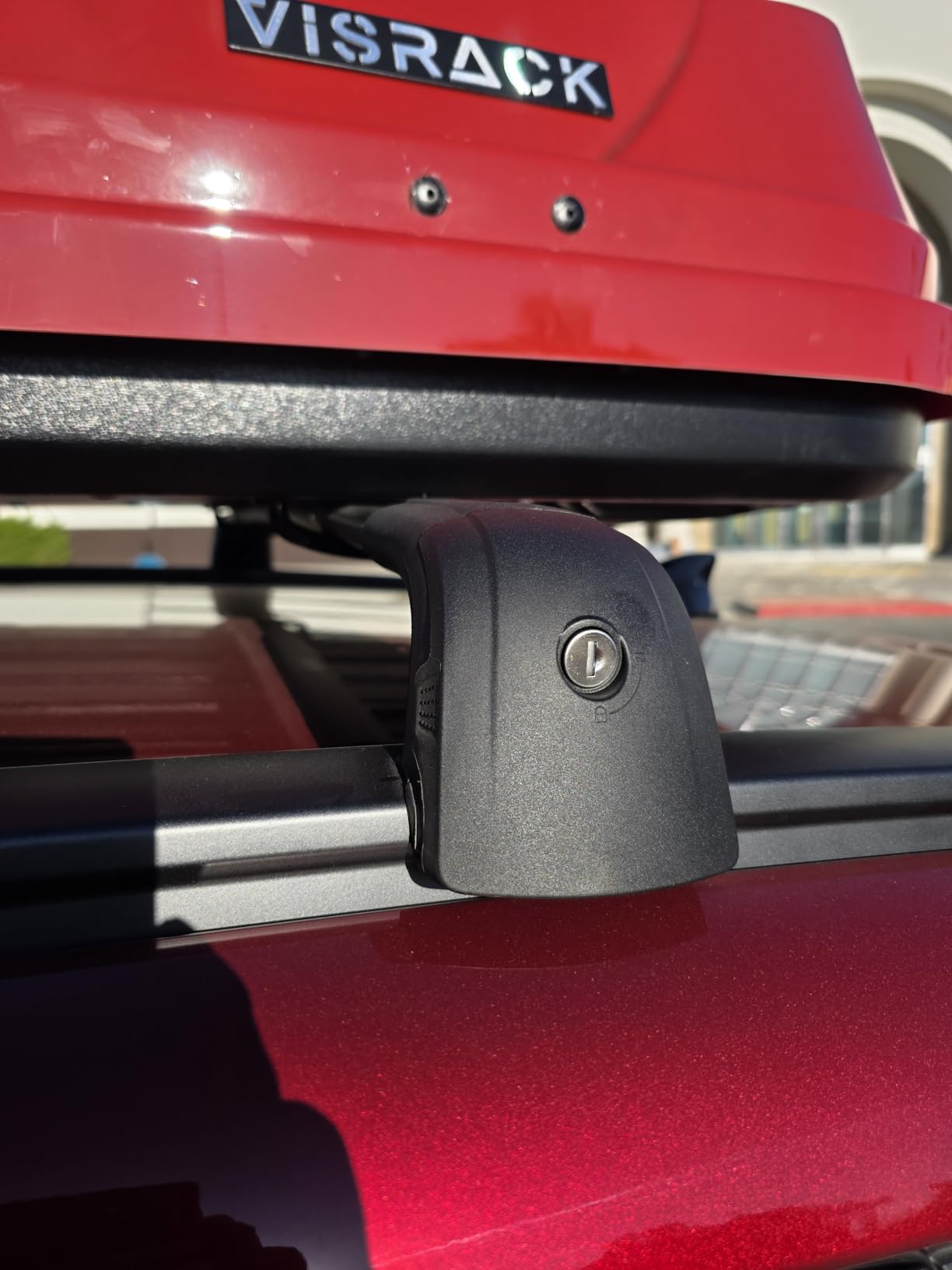 Roof Rack Cross Bars 220lbs Compatible with Hyundai Kona & Kona Electric 2024 2025 2026, Heavy Duty Aluminum Lockable Roof Rails Crossbars Black Rooftop Cargo Carrier Luggage customer photo 2