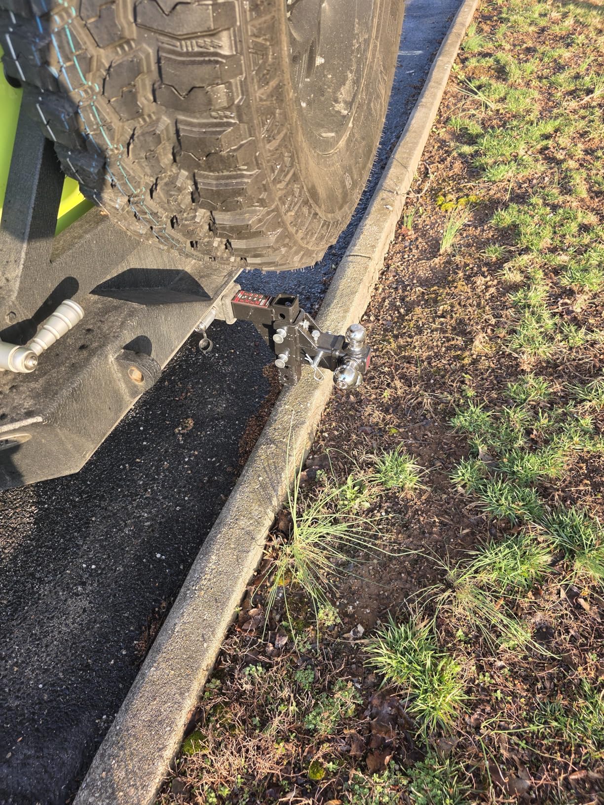 TYT Adjustable Tri-Ball Trailer Hitch for 2 inch Receiver, 5