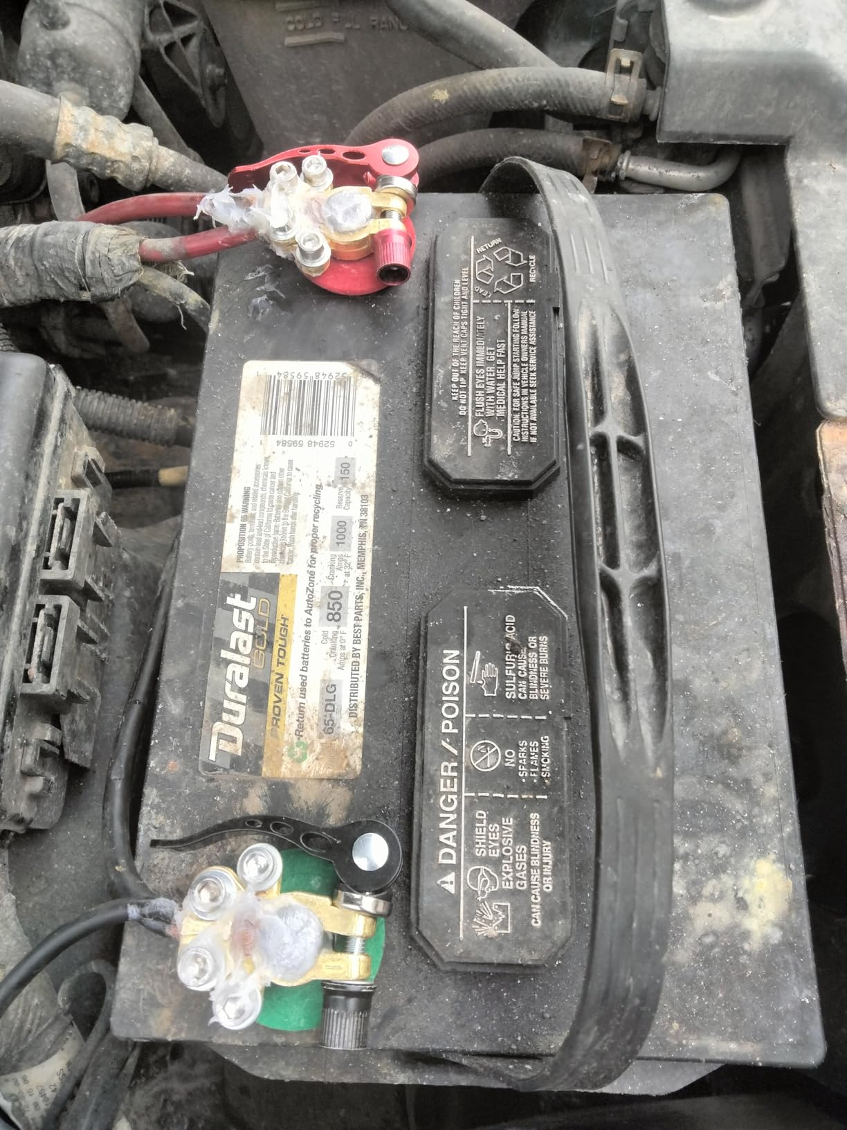 Battery terminal connectors 1 pair made of pure copper, 4 Way Quick Release Disconnect Battery Terminals, suitable for SAE/JIS A-pillars, cars, caravans, trucks, boats and solar equipment customer photo 1