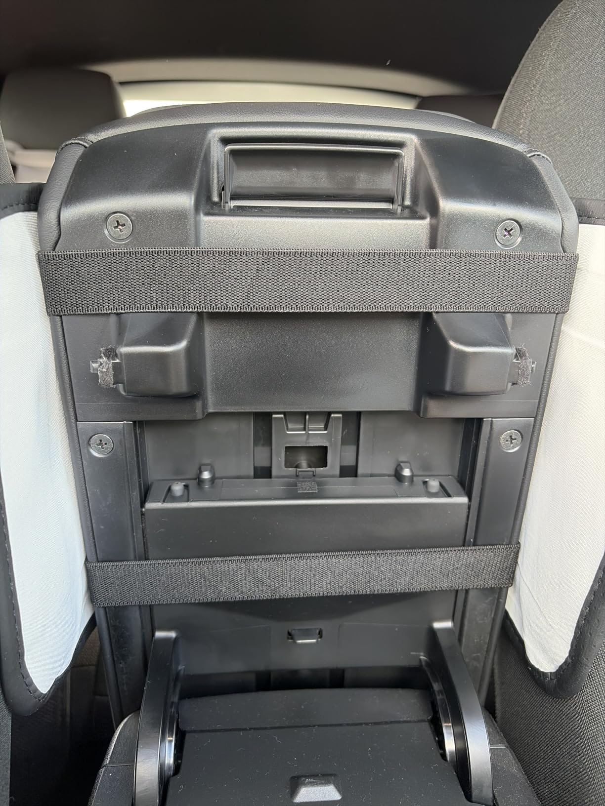 Ouzorp Car Center Console Cover, Upgraded Microfiber Leather Car Arm Rest Cover with 2 Storage Bags customer photo 1