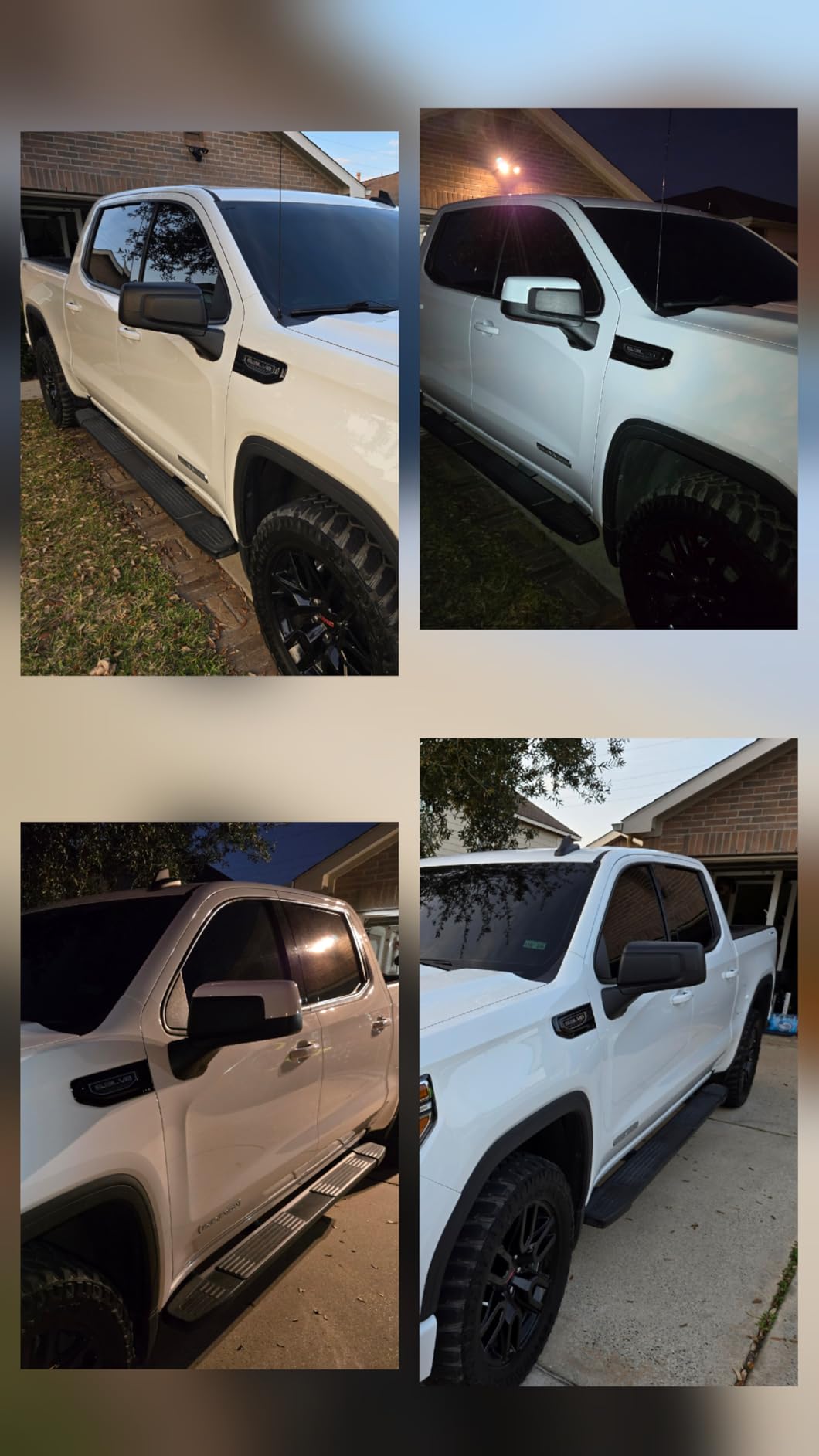 Moonlinks Compatible with 2019-2025 Chevy Silverado 1500 GMC Sierra 1500 Side Mirror Cover, Chrome Plating LH & RH Side Door Exterior Rearview Mirror Cap Trim customer photo 2