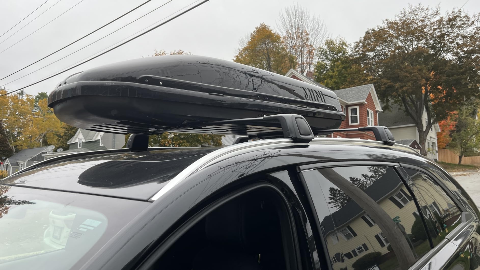 Roof Racks for Mazda CX90 & PHEV - Hidden Lock Cylinder Cross Bars, Fits Multiple Kayaks, or a Mix of Kayaks and Bikes | 2024-2026 customer photo 1