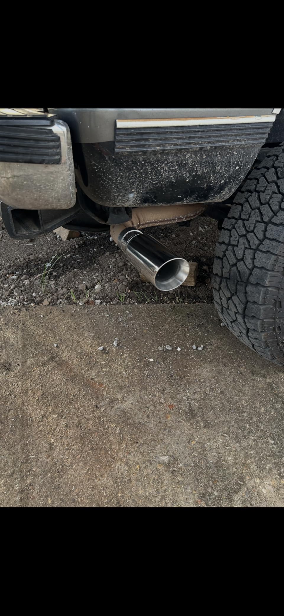 304 Stainless Steel Car Exhaust Tip, 2.5