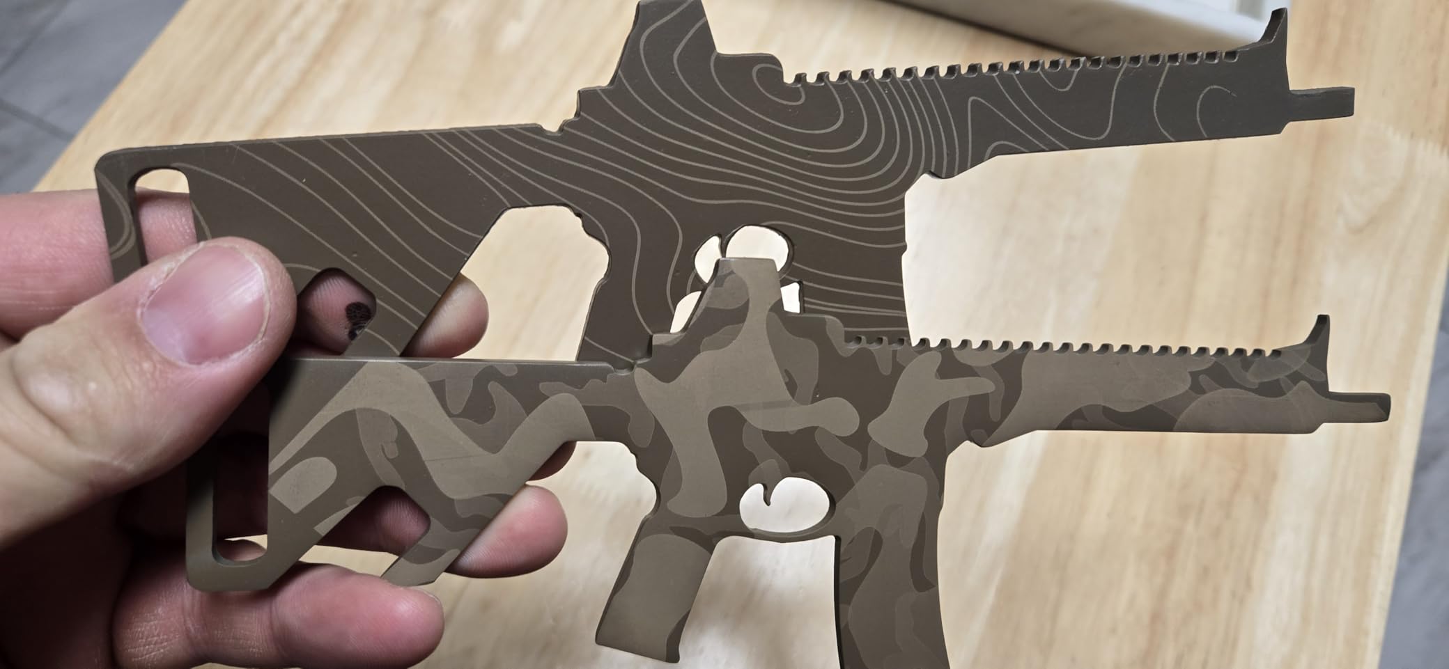 Mini HVLP Touch Up Spray Gun with 1 mm Nozzle, 125 cc Cup Gravity Feed Air Paint Sprayer Spot Repair, Spray Paint Gun for Car Furniture Painting, Auto Primer, Wall Painting (1.0) customer photo 1