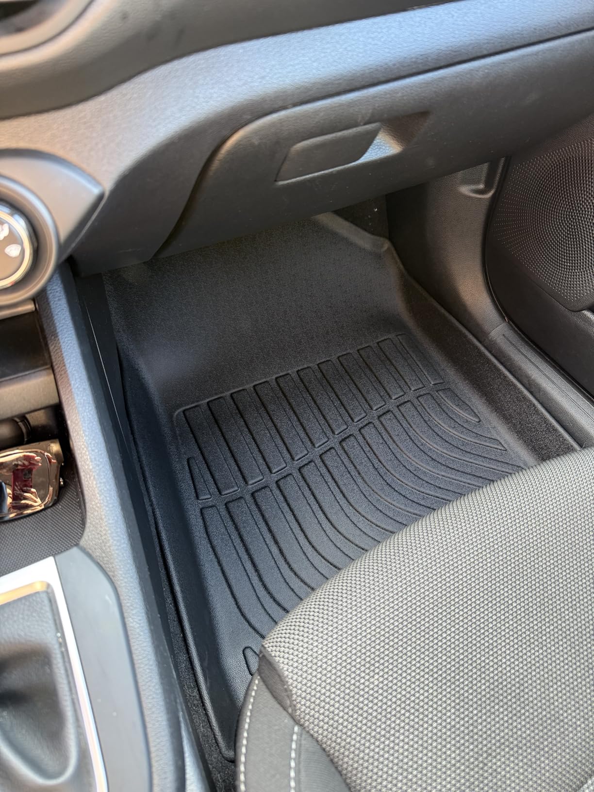 HAFIDI Floor Mats Fit for 2020-2025 2026 Lincoln Aviator 6 Seats All Weather Protection TPE Anti-Slip Automotive Floor Liners, Fits 1st & 2nd & 3rd Row Full Set Custom 2026 Aviator Accessories, Black customer photo 2