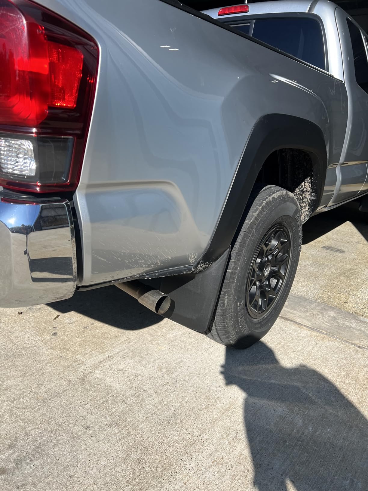 PIT66 Splash Guards Mud Flaps Compatible with Land Rover Range Rover Sport 2014-2016 with Running Boards Black 4Pcs Set customer photo 1