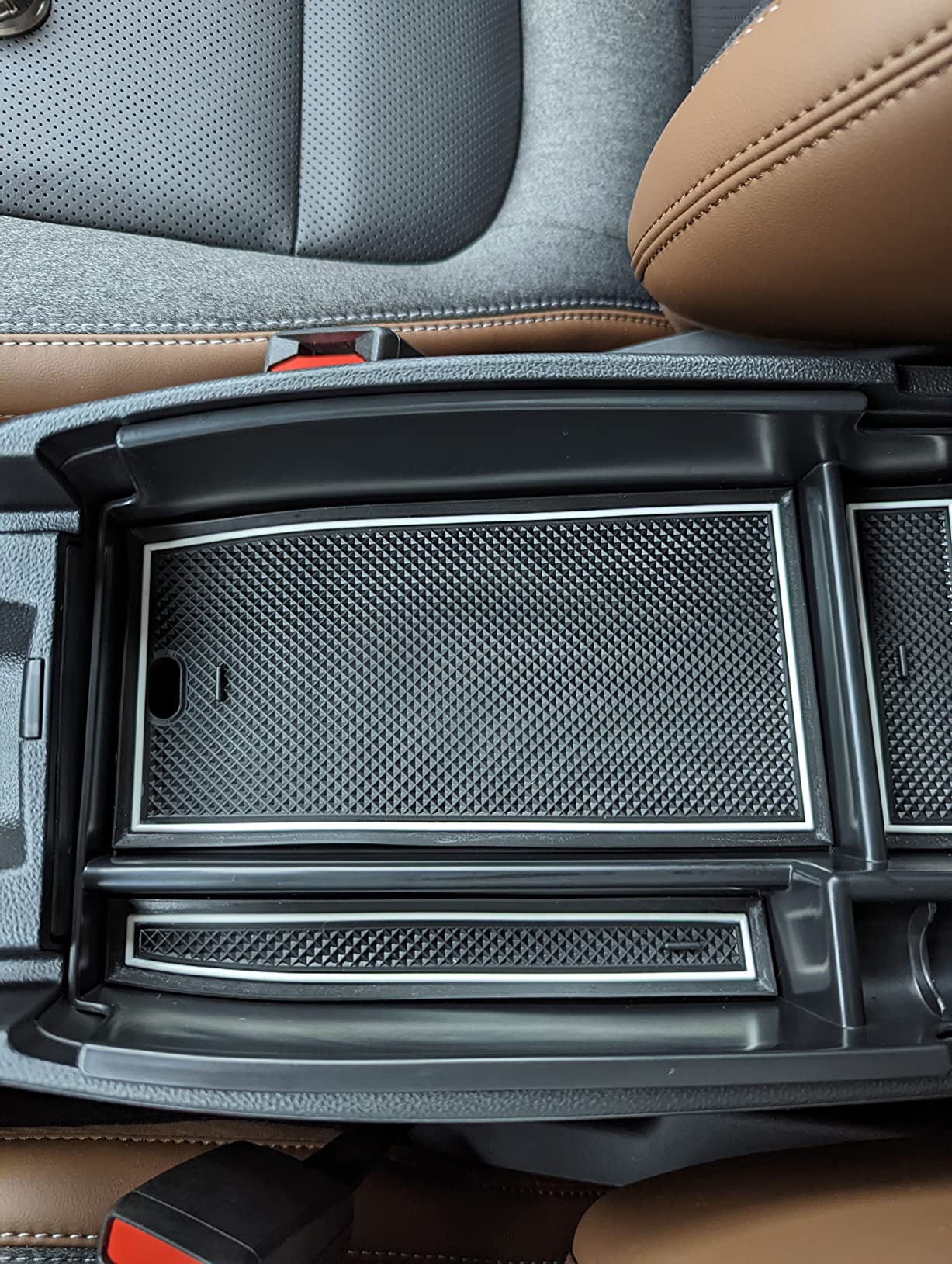 SKTU for 2024 2025 2026 Mazda CX-90/2025 2026 Mazda CX-70 Accessories Center Console Organizer for 2024 2025 2026 Mazda CX-90/2025 2026 Mazda CX-70 Console Tray 2024-2026 CX-90 Console Organizer customer photo 2