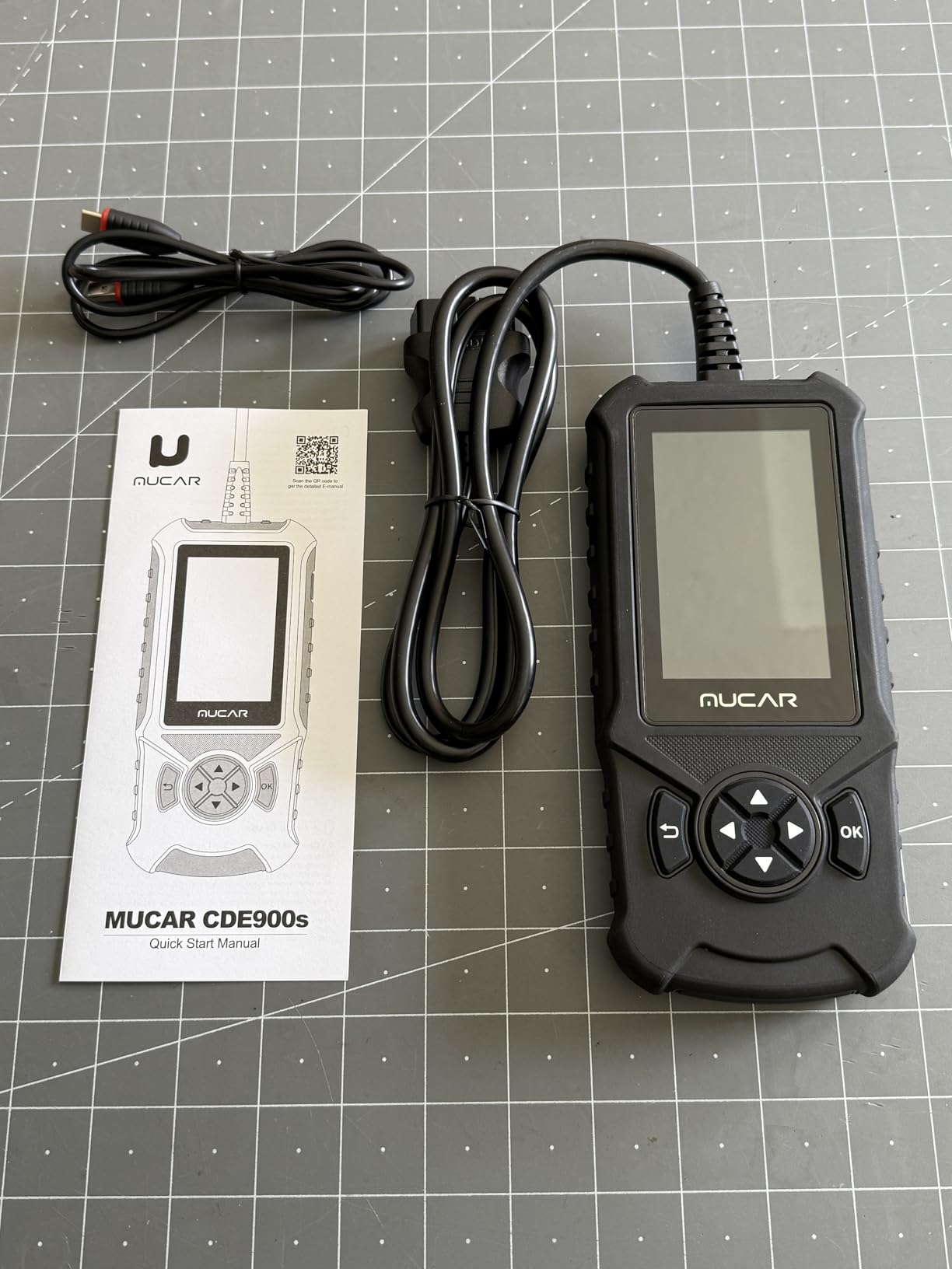 MUCAR CDE900S Bidirectional Scan Tool Fit for Ford, OEM Full Systems Car Code Reader, All Services, Bi Directional OBD2 Scanner with ECU Coding, Wireless Update customer photo 1