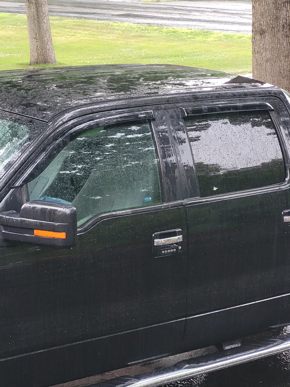 Goodyear Shatterproof Window Deflectors for Honda Accord 2023-2026, Tape-on Rain Guards, Window Visors, Vent Deflector Visor, Car Accessories, 6 pcs. - GY008831 customer photo 1