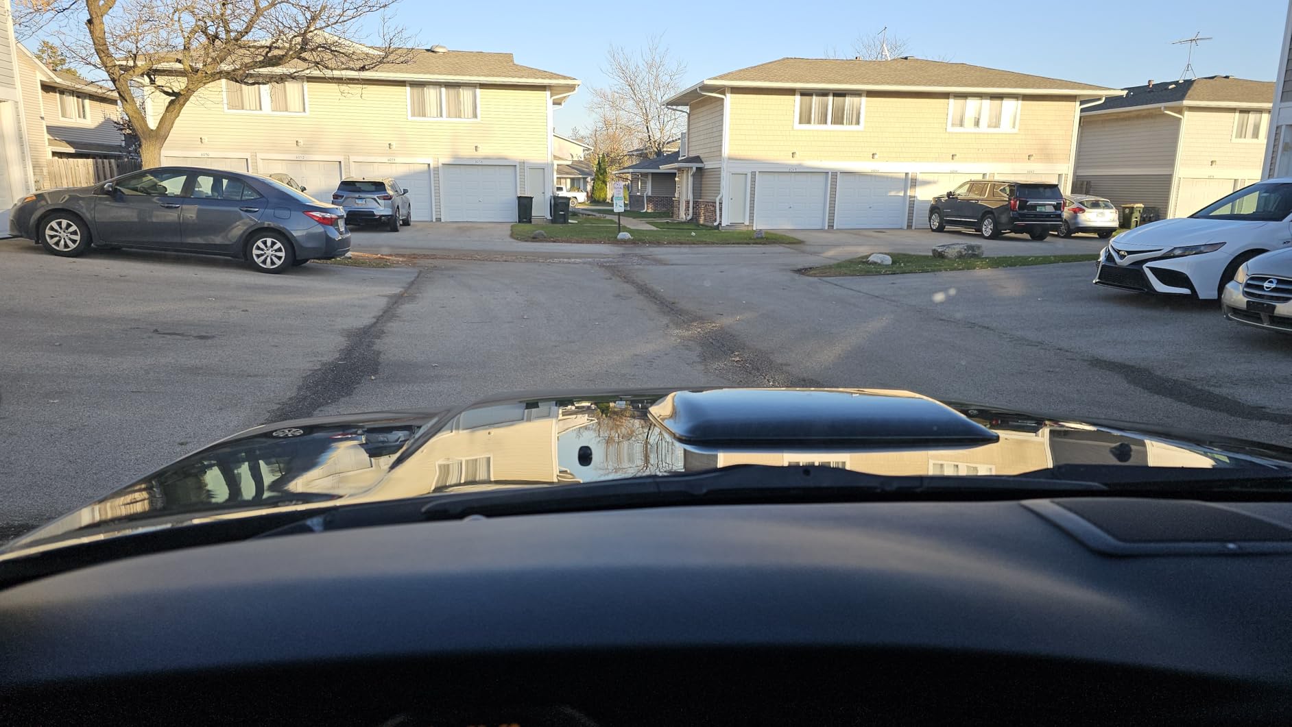 Car Air Flow Decorative,hood air vents for car,Intake Hood Scoop Turbo Bonnet Vent Cover,More sticky (Carbon Friber Black) customer photo 2