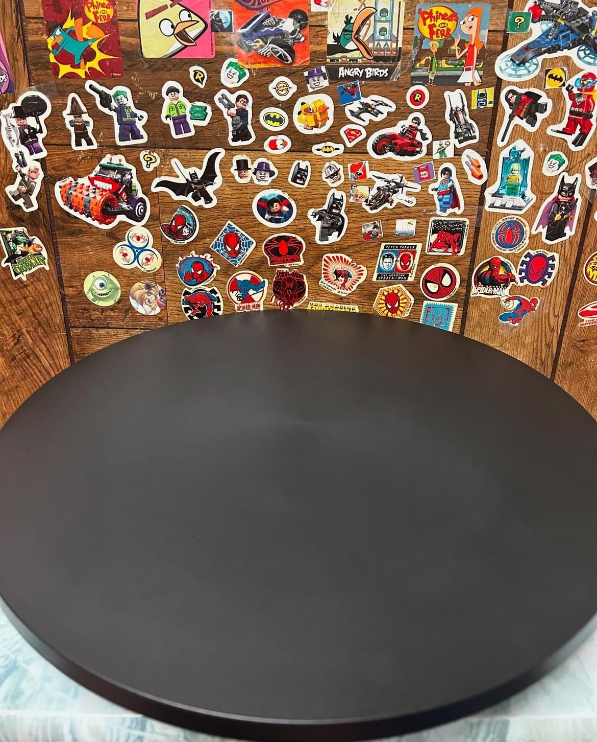 Motorized Rotating Display Stand, 360 Degree Automatic Rotating Display Stand, Angle Speed Adjustabl Turntable for Big Size Products Potography Live Video Show Black/ 20.5inch /330Lbs Load/Wired customer photo 2