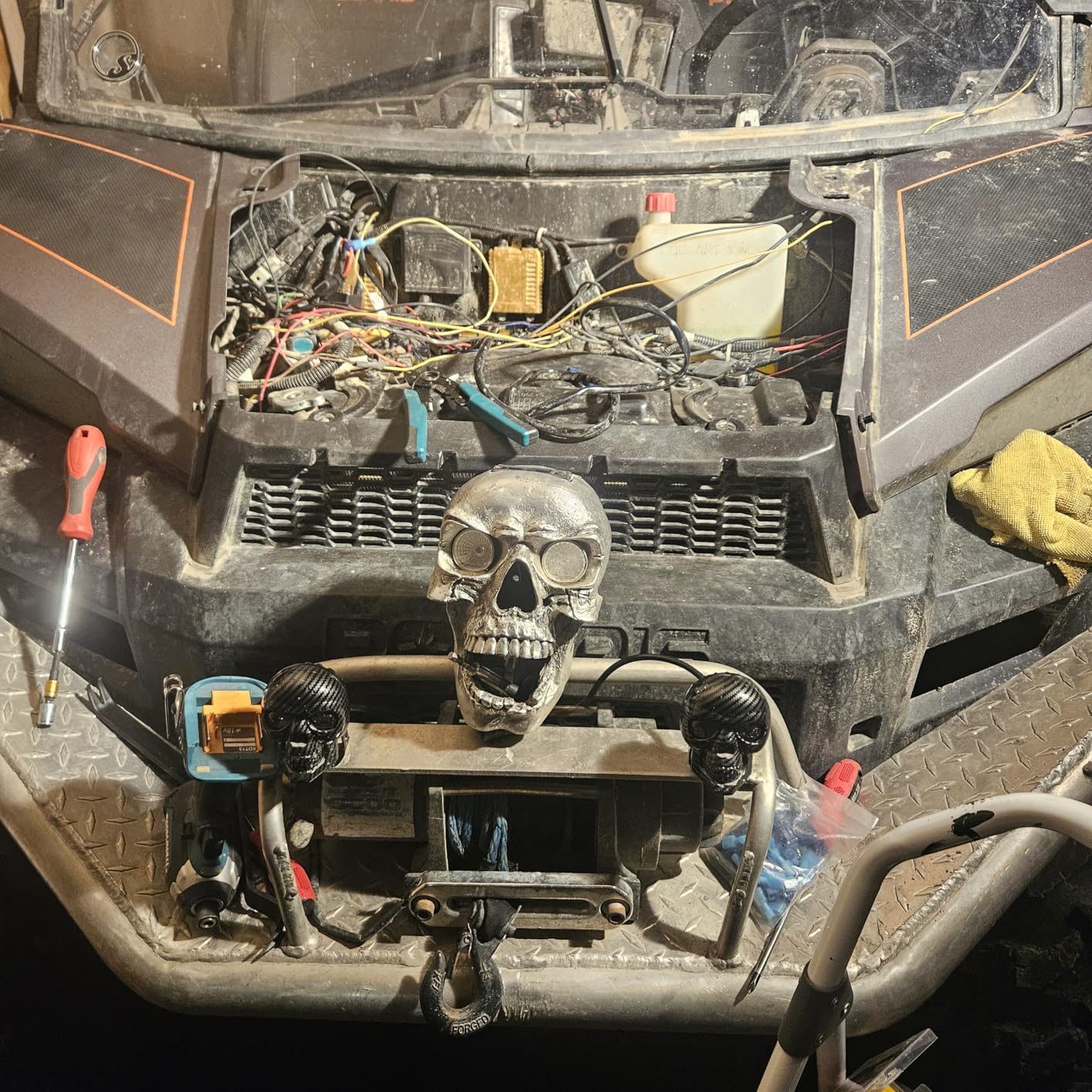 OFFROADTOWN 4 Gang Switch Panel Wireless Remote Control 4 Light Modes Multifunction Controller System Compact Mini Relay Switch Box Offroad Light Switch Panel for Trucks UTV ATV SUV Pickup Jeep Boat customer photo 2