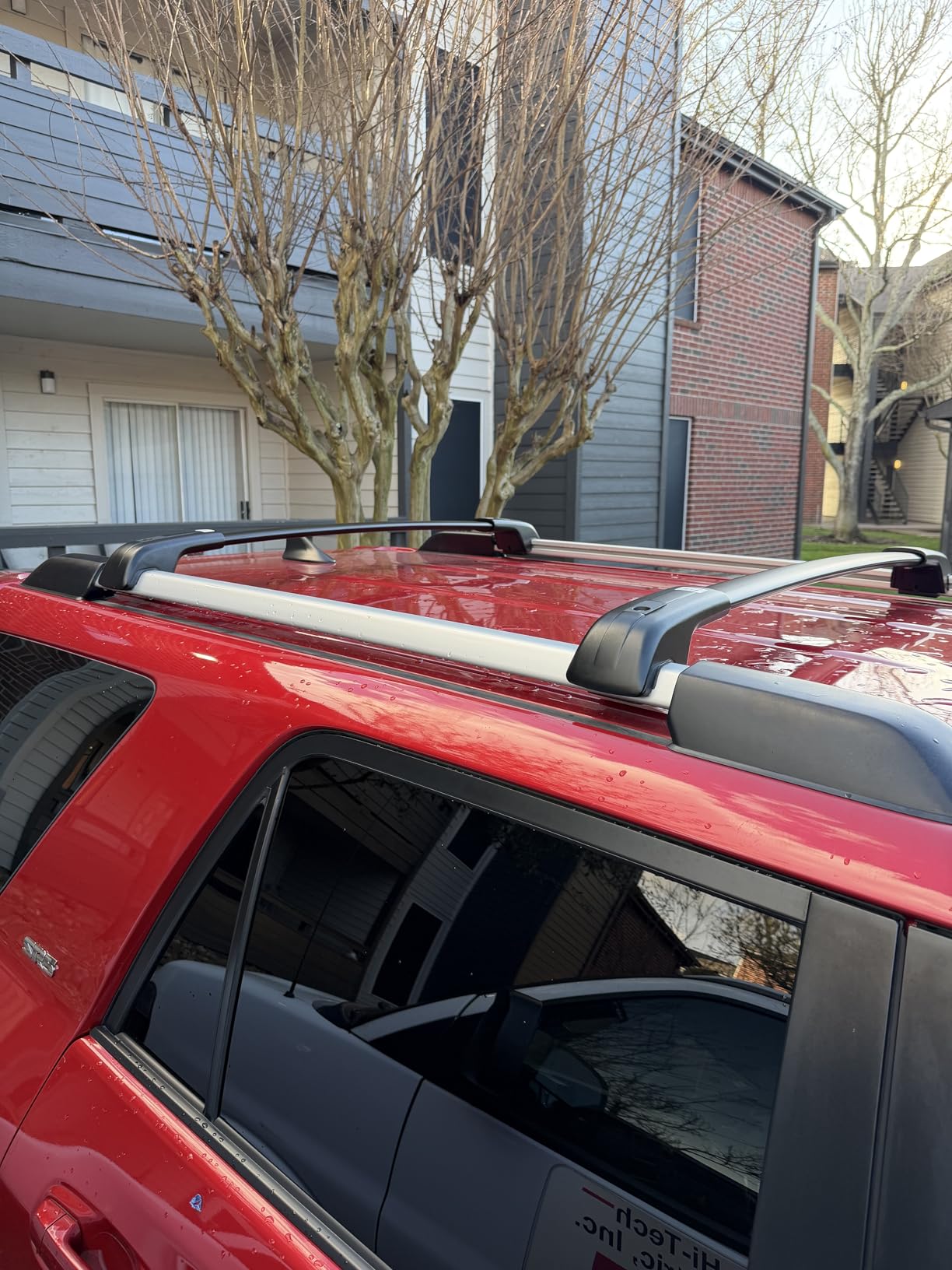 FengYu 330lb Lockable Roof Rack Cross Bars Compatible with 2024 2025 2026 Hyundai Santa Fe & Santa Fe Hybrid (Not for SE), Heavy Duty Aluminum Roof Rails Crossbars Cargo Bars Rooftop Black Luggage customer photo 1