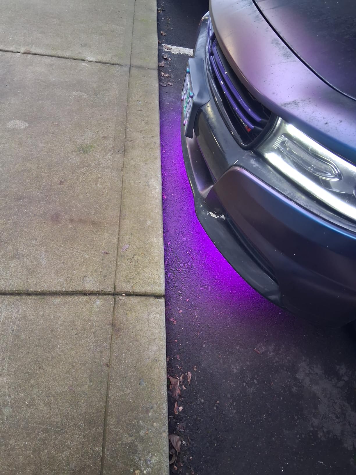 MICTUNING 8Pcs N8+ RGBW Underglow LED Lights for Cars, APP & Remote Dual Control, IP68 Waterproof Aluminum Multicolor Modes Music Soundsync Exterior Neon Accent Car Underglow Kit, 2 Years Warranty customer photo 1