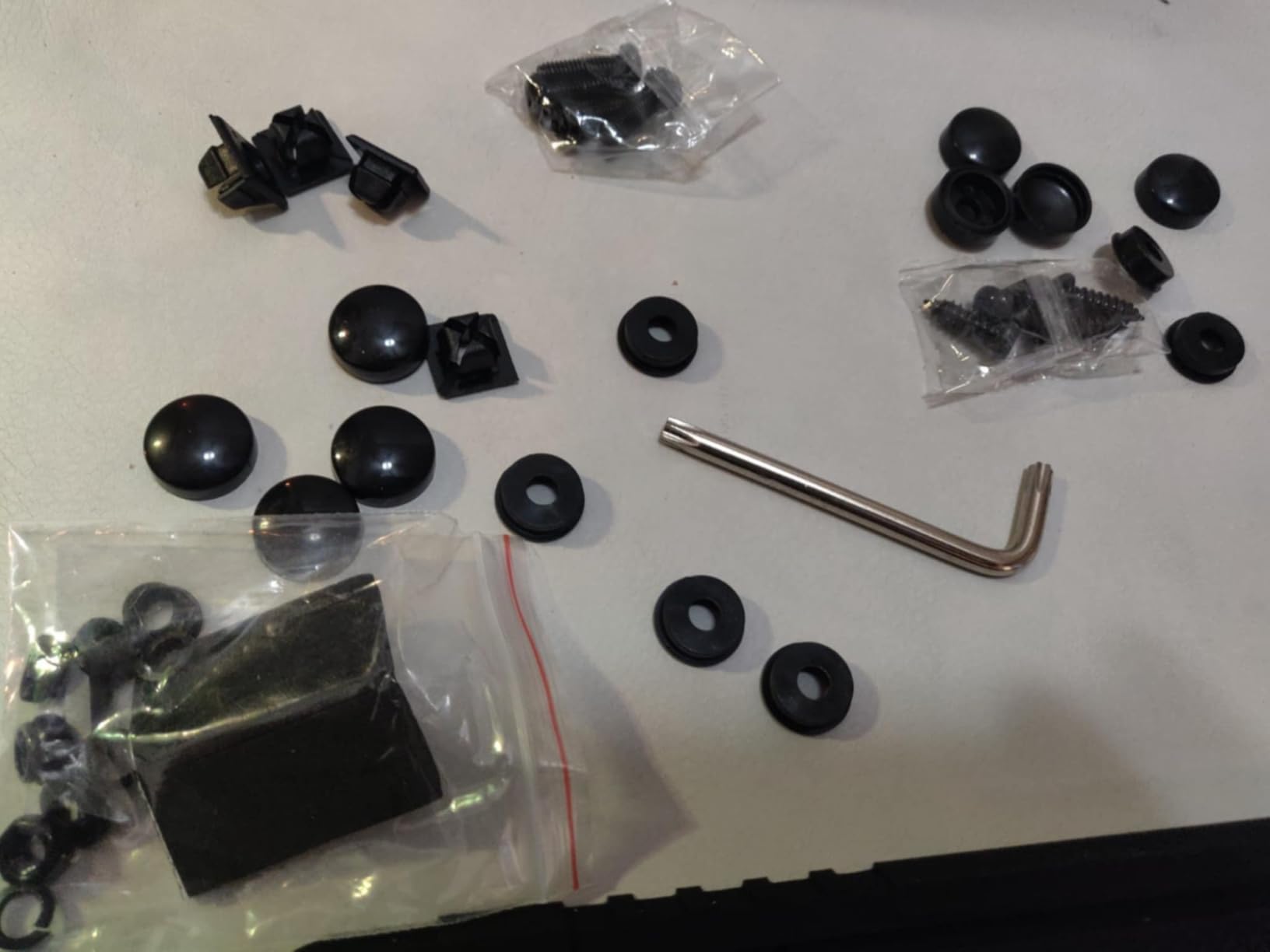 RED WOLF Silicone License Plate Frame w/Anti Theft Screw Kit, Car License Plate Holder M6 Stainless Steel Screws Without Obstruction Anti-Rattle Rust-Proof Security Universal for Pickup SUV RV customer photo 2