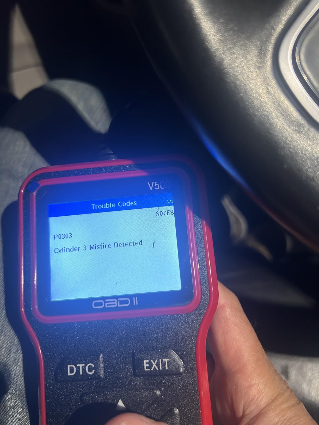 OBD2 Scanner Diagnostic Tool - Check Engine Light Code Scanner Tool with Reset, DTC, Data Stream, I/M Readiness, Car & Truck Scan Tool for All Vehicles Since 1996 customer photo 1