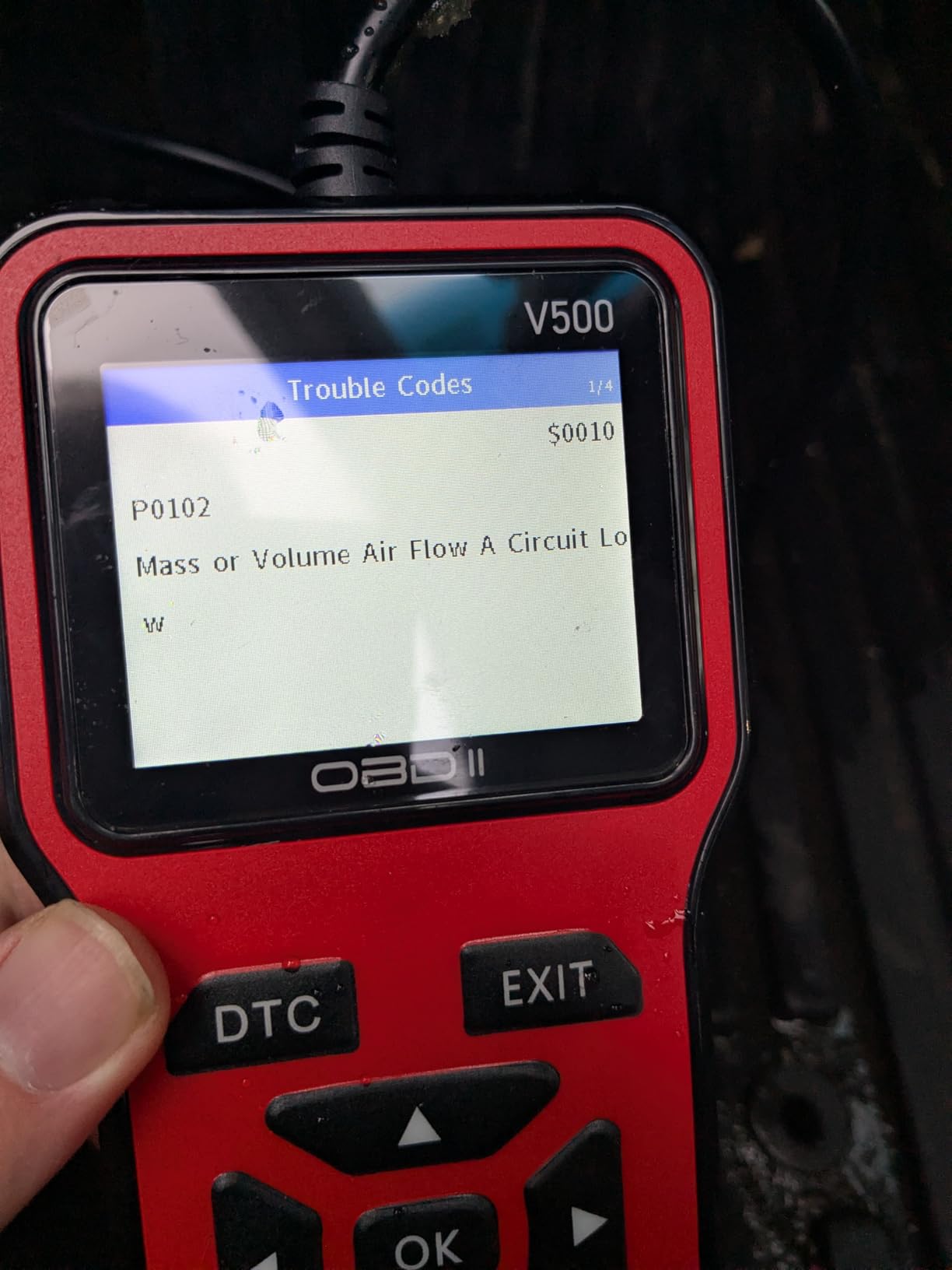 OBD2 Scanner Diagnostic Tool - Check Engine Light Code Scanner Tool with Reset, DTC, Data Stream, I/M Readiness, Car & Truck Scan Tool for All Vehicles Since 1996 customer photo 2