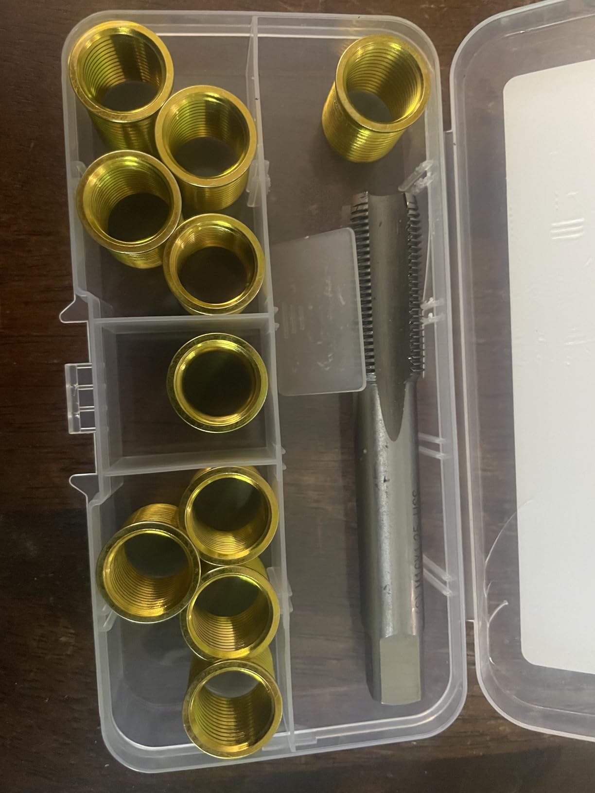 Spark Plug Thread Repair Kit, M14x1.25 | 10-Piece Inserts & Tap Kit for Engine Repair | Easily Fix Damaged Spark Plug Threads, Perfect for Cars & Trucks customer photo 1