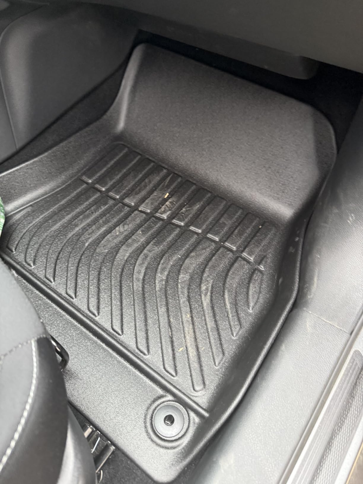 AIPOIL Floor Mats for 2020-2025 2026 Lincoln Aviator 6 Seats Fits 1st & 2nd & 3rd Row All Weather Protection TPE Anti-Slip Automotive Full Custom Car Mats Accessories - Black customer photo 1