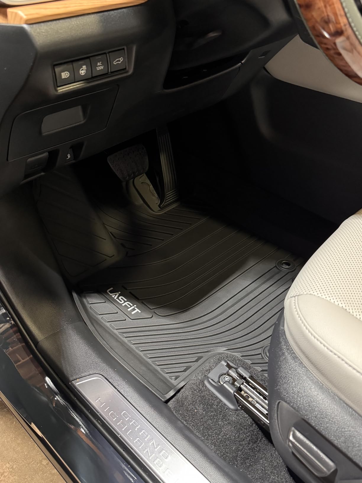 LASFIT Cargo Mat for Toyota 4Runner 2010-2024 (Only Fit 5-Seats) Back Seat Protector for 5th gen 4Runner Seater Accessories (Fit W/O Sliding Cargo Tray, Rear Backrest Mats+Rear Trunk Mat) customer photo 1