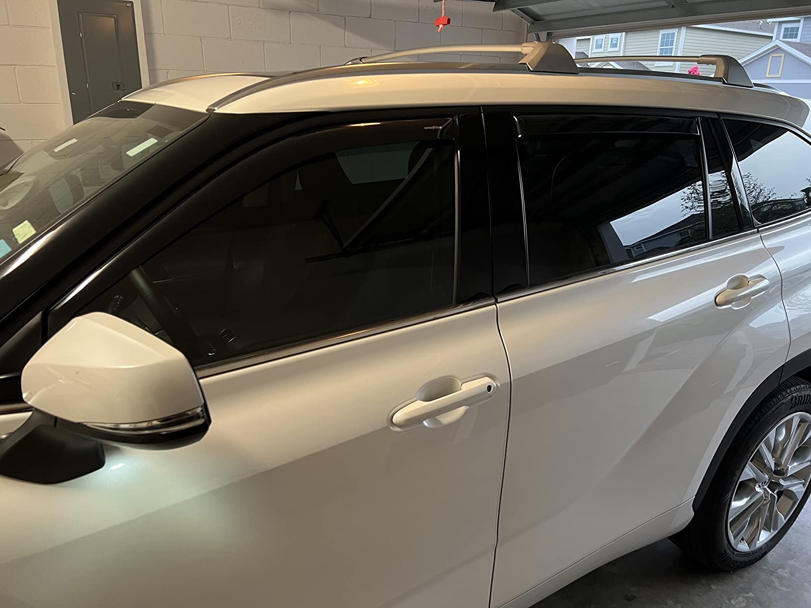 Goodyear Shatterproof in-Channel Window Deflectors for Hyundai Sonata 2020-2026, Rain Guards, Window Visors for Cars, Vent Deflector, Car Accessories, 4 pcs - GY008122 customer photo 2