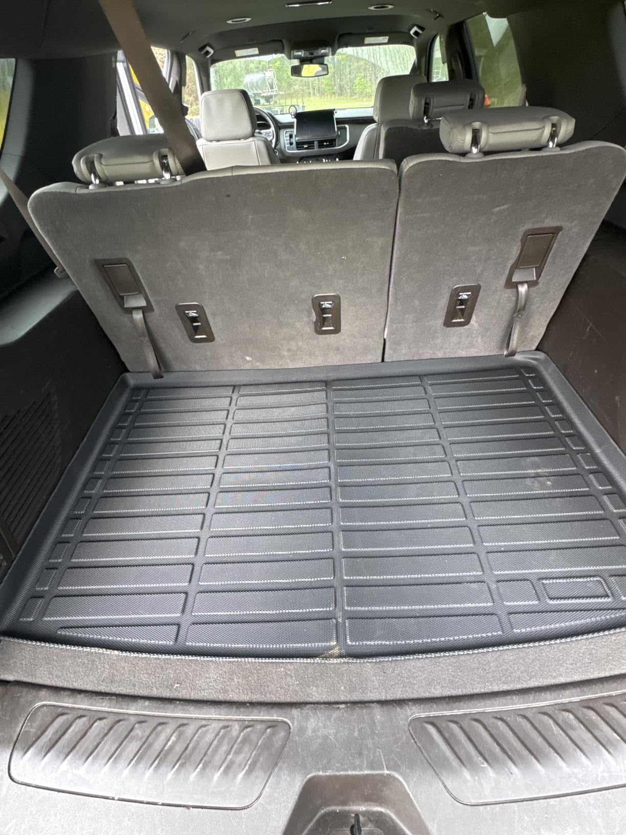 TPE Automotive Floor Mats & Cargo Liner Custom for 2016-2021 Jeep Grand Cherokee & 2022 WK (Not for L), All Weather Cover Protection Waterproof Black Floor Liner Front & Rear Row Full Set Car Mats customer photo 1