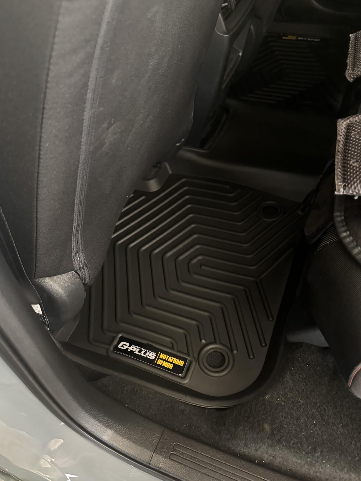 G-PLUS TPE Floor Mats Compatible with Audi Q7 2017-2025, Fit SQ7 2020-2025, Fit Audi Q8 2019-2025 All Weather Protection Floor Liners customer photo 1