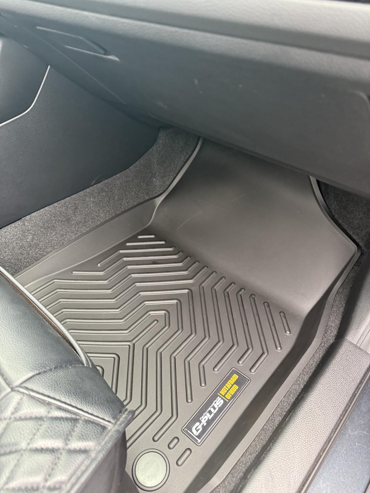 G-PLUS TPE Floor Mats Compatible with Audi Q7 2017-2025, Fit SQ7 2020-2025, Fit Audi Q8 2019-2025 All Weather Protection Floor Liners customer photo 2