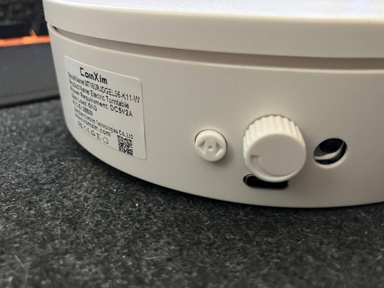 Motorized Rotating Display Stand with Remote, 7.87in 360 Electric Turntable for Display,Photography,3D Scanner Models, Motorized Lazy Susan and Photography Turntable Control Angle/Speed,Step/Swing/Continuous Rotation customer photo 1