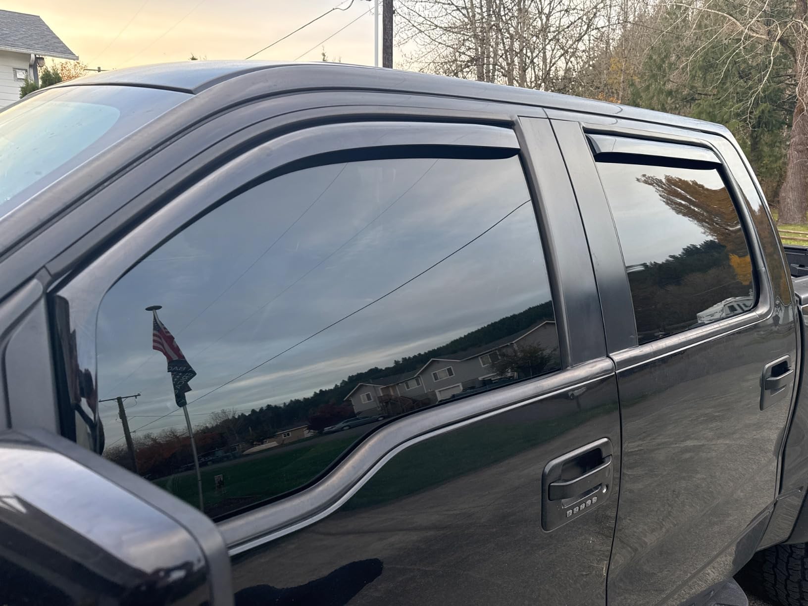 Voron Glass in-Channel Extra Durable Rain Guards for Kia K-5/K5 2021-2026, Window Deflectors, Vent Window Visors, 4 Pieces - 200842 customer photo 1