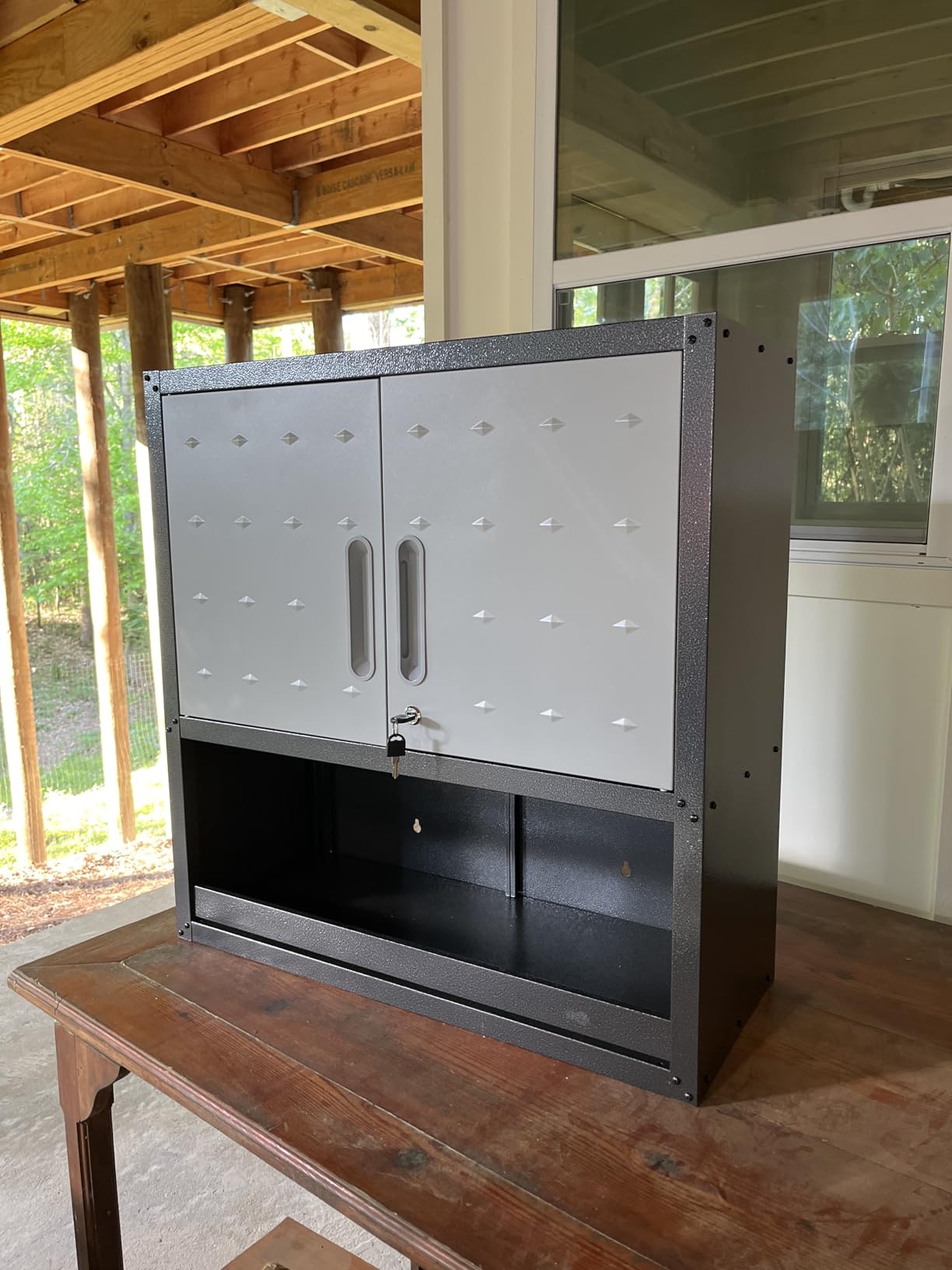Garage Storage Cabinets System 5PCS Workshop Set with Drawers Locking Heavy Duty Rolling Cart with Adjustable Shelves Garage Tool Workbench Cabinets (5 PCS-2) customer photo 3