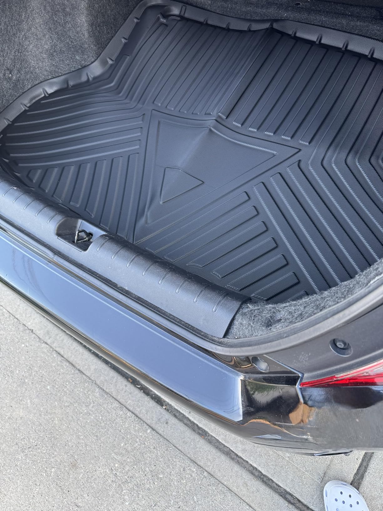 Explorer Cargo Mat - All-Weather Cargo Liners Compatible with 2020-2026 Ford Explorer with 6/7-Seats, 3D Custom-Fit Waterproof Non-Slip Durable Odorless TPO Trunk Tray Floor Mat with Raised Lip customer photo 1