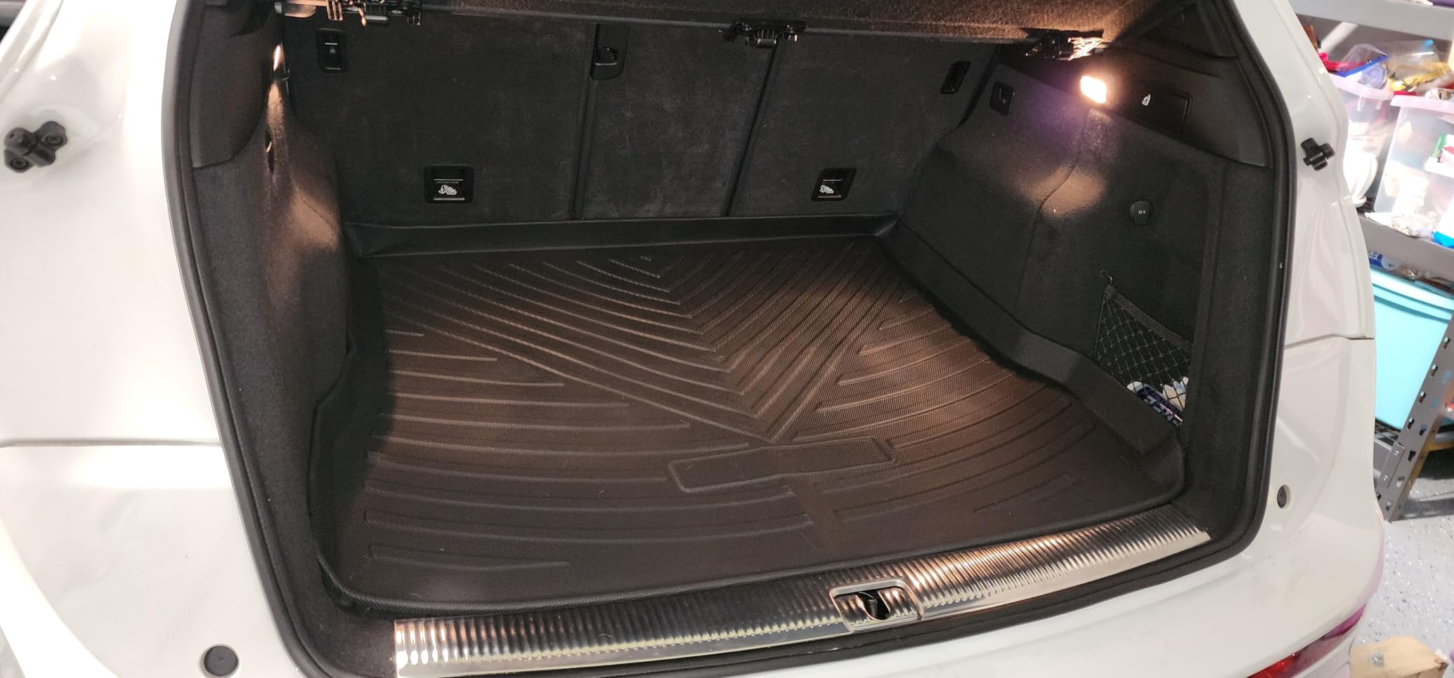 Explorer Cargo Mat - All-Weather Cargo Liners Compatible with 2020-2026 Ford Explorer with 6/7-Seats, 3D Custom-Fit Waterproof Non-Slip Durable Odorless TPO Trunk Tray Floor Mat with Raised Lip customer photo 2