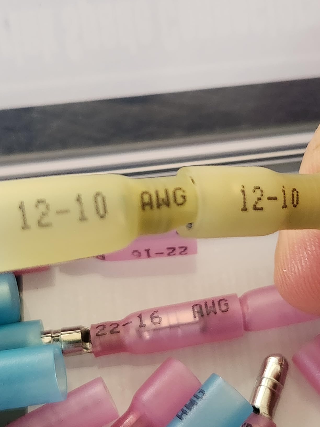 54PCS Heat Shrink Bullet Wire Connectors Kit 22-10AWG Waterproof Bullet connectors Heat Shrink Female&Male Connector for Automotive Boat Stereo Industrial Equipment customer photo 1