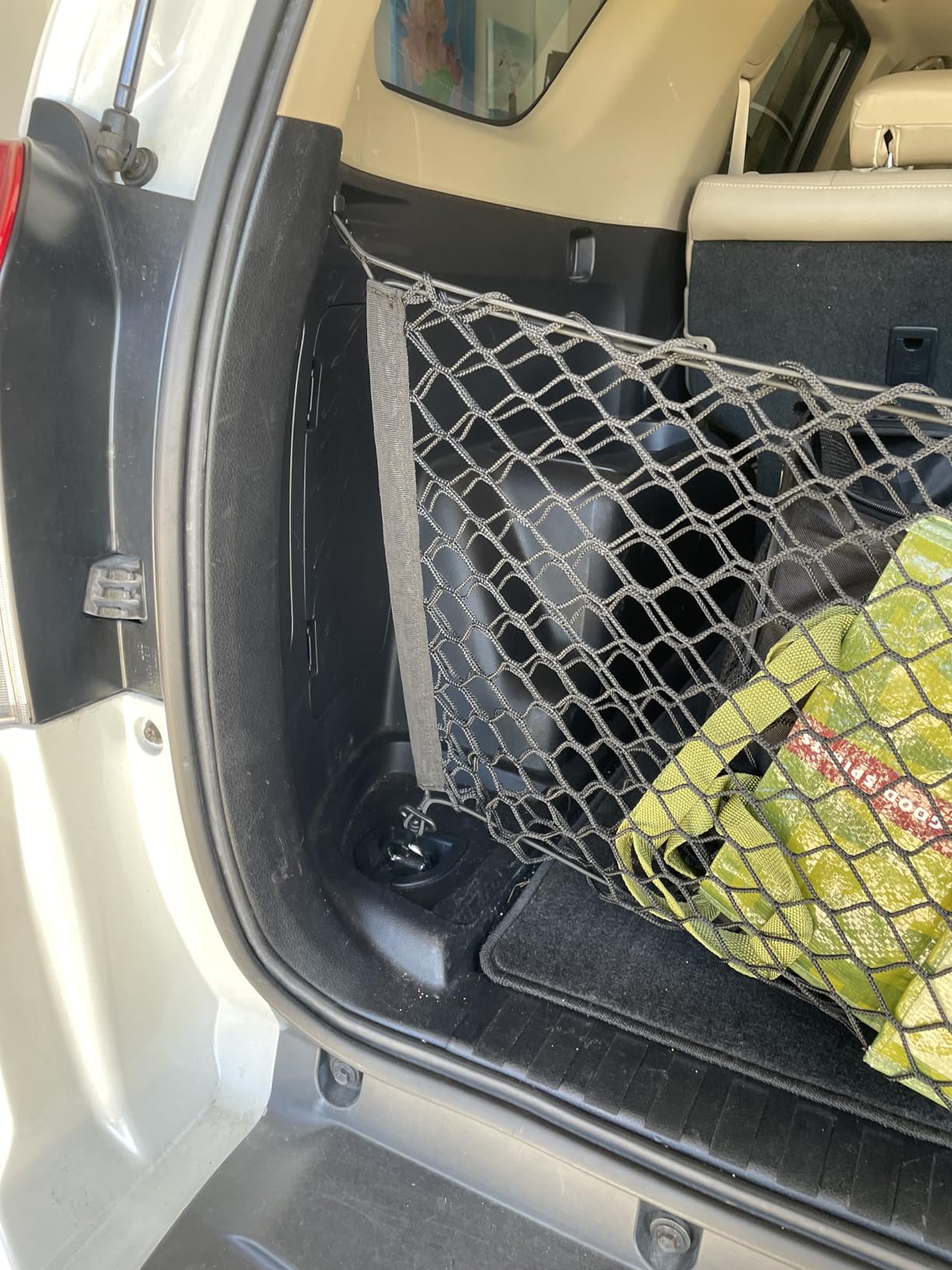 Trunk Cargo Net for 2010-2024 Toyota 4Runner 2 Row Model Only, Trunk Organizer Net Anti-Slip Rear Mesh Cargo Netting for 4 Runner SUV Accessories(Envelope Style) customer photo 2