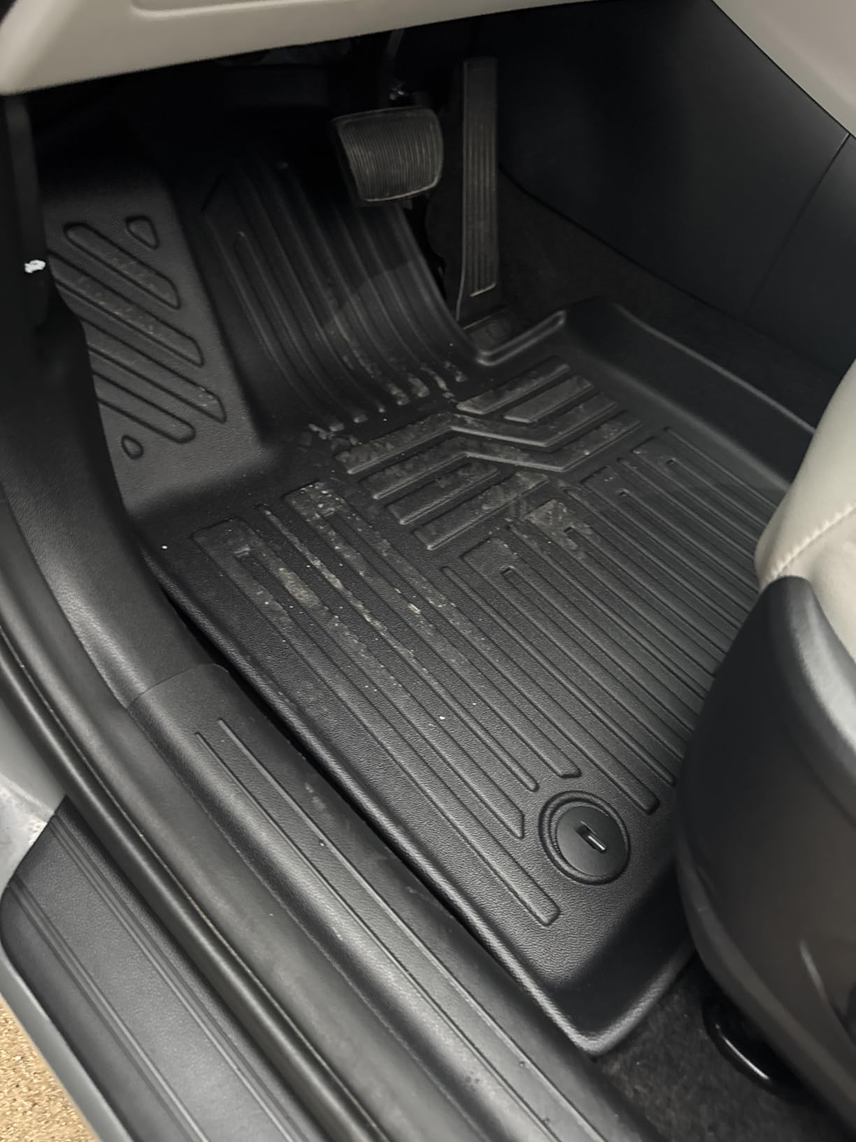 Floor Mats for 2022-2025 2026 Jeep Grand Cherokee (Include 4xe Not for L or WK), TPE All Weather Durable Floor Liners Door Sill Guards for Jeep Grand Cherokee customer photo 2