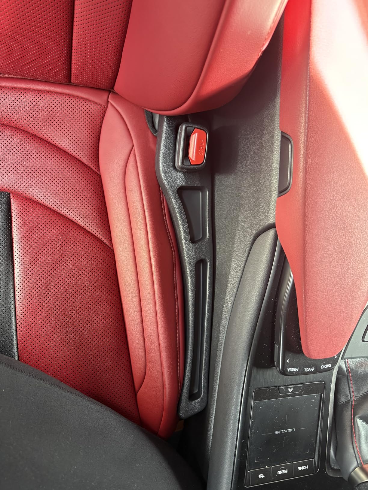 2PCS Car Seat Gap Filler Organizer, 2 in 1 Car Gap Filler with Fill and Storage Function customer photo 2