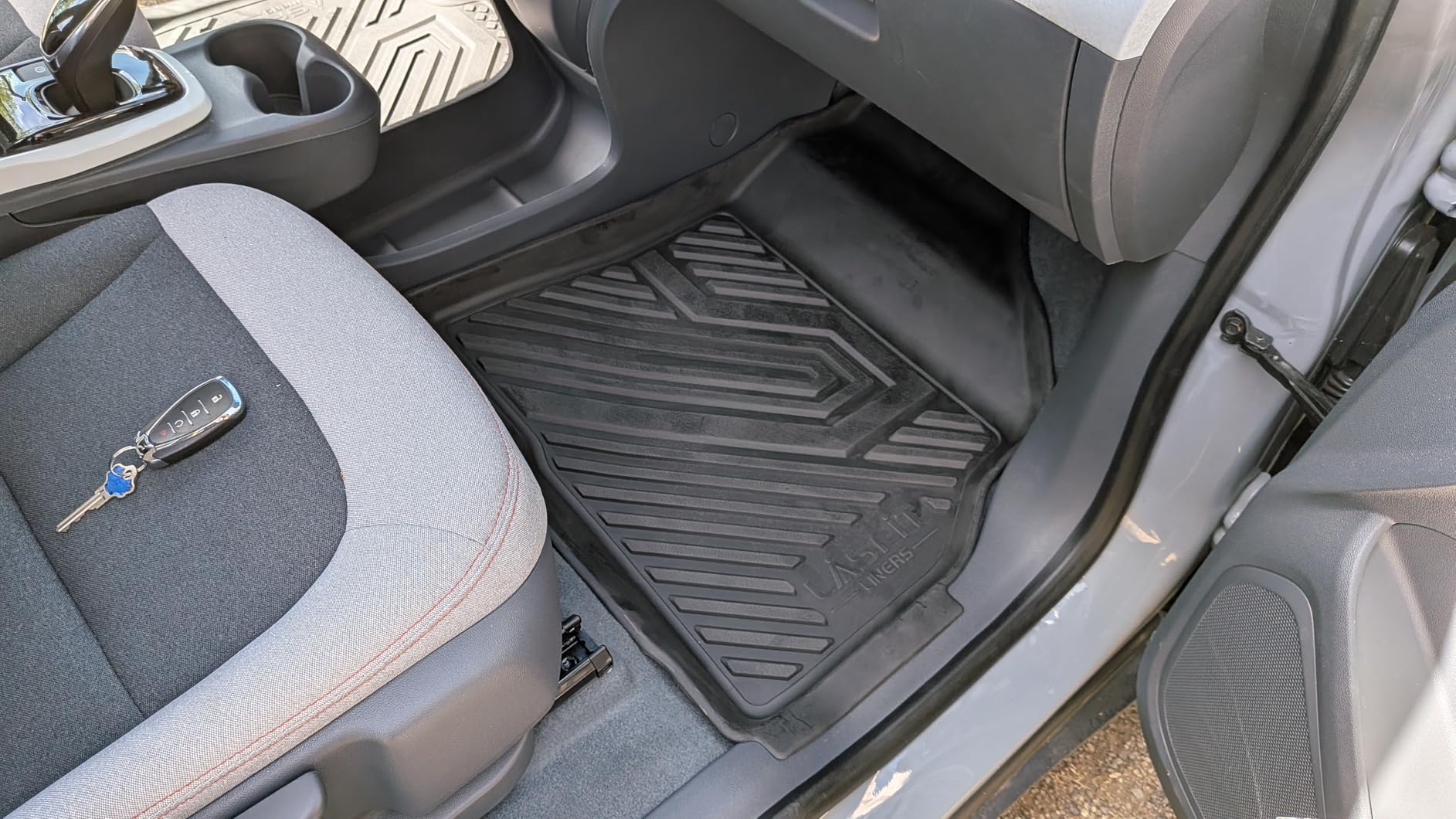 LASFIT Floor Mats for Chevy Traverse 2009-2017(Only 7 Seat)/Buick Enclave 2008-2017(Only 7 Seat)/Saturn Outlook 2008-2010(Only 7 Seat)/GMC Acadia 2007-2016 & Acadia Limited 2017(Only 7 Seat) customer photo 1