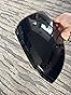 GSRECY Mirror Cover, Pair Exterior Door Side Rear View Wing Mirror Cap Shell Case Compatible with Audi A6 S6 RS6 C7 C7.5 2011-2018, No Lane Assist customer photo 1