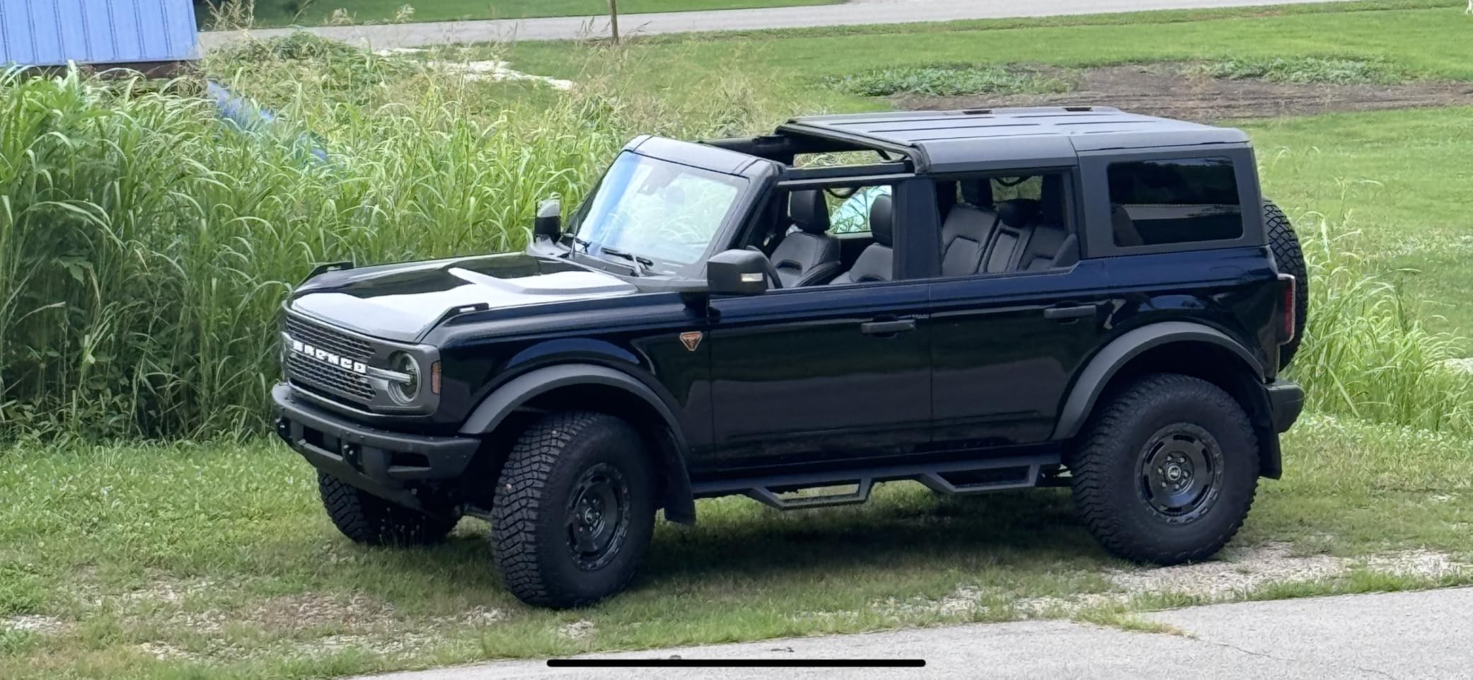 IAG Trail Shield Mud Flaps, Adjustable, No Drill, Patented, Made in USA, Splash Guards for Ford Bronco 2021+ 2/4 Door, Front & Rear (Not Raptor or Sport) customer photo 1