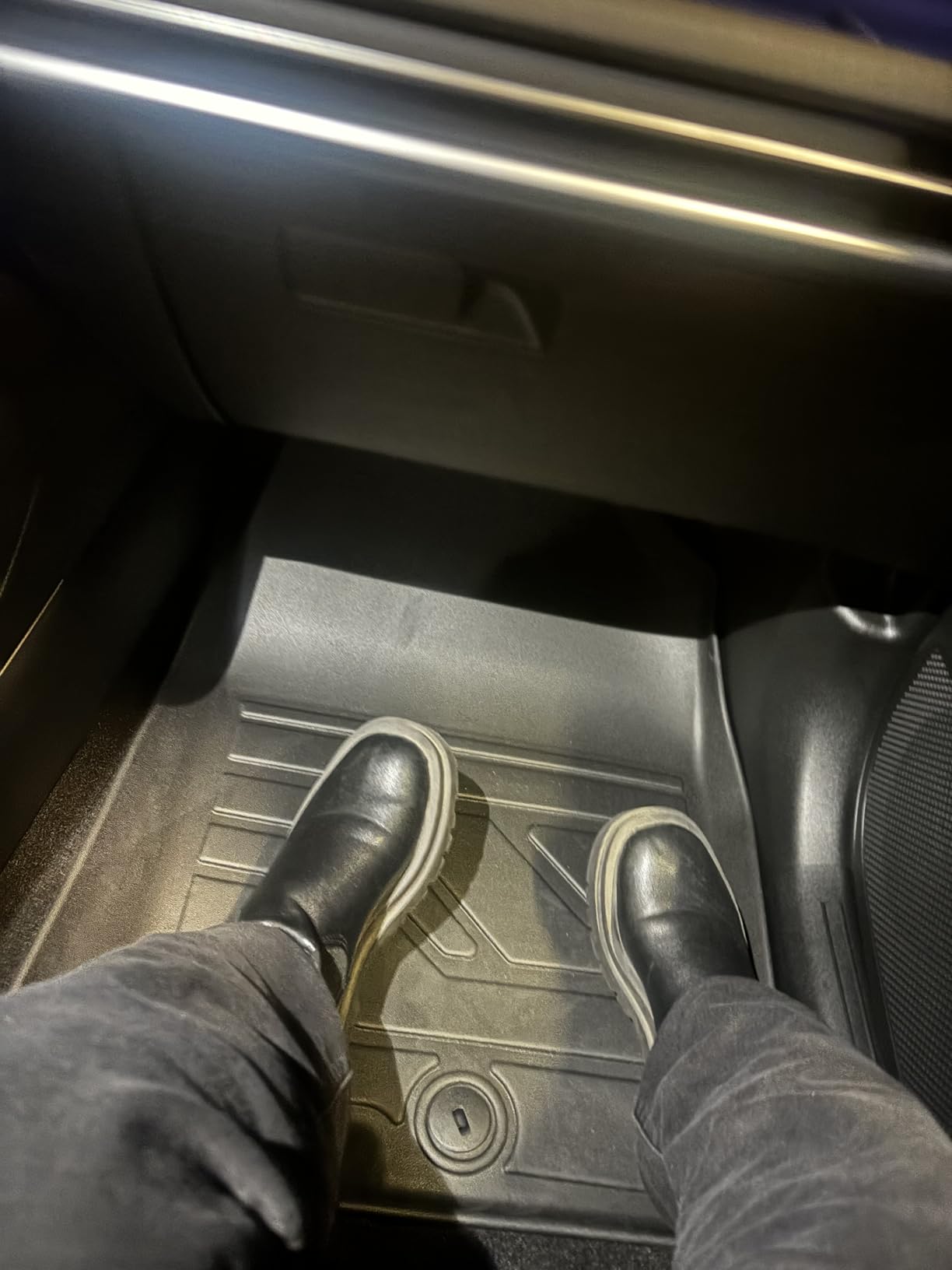 KARPAL Floor Mats Fit for Hyundai Santa Fe 2024-2026 (Fit Hybrid and Gas) 6-Seat/7-Seat, All Weather TPE Car Mats Cargo Liners Accessories customer photo 1
