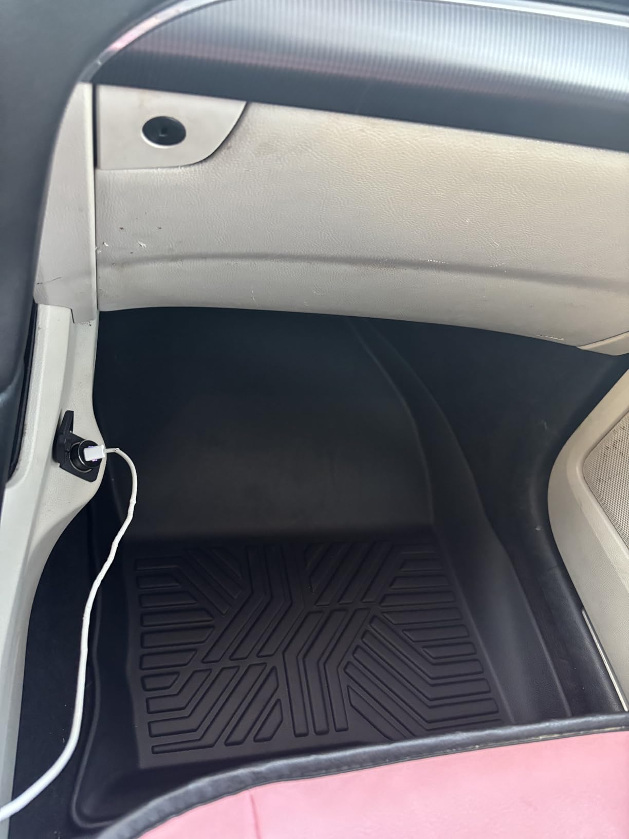 KARPAL Floor Mats for 2021-2026 Ford Bronco 4 Door, Custom Fit TPE All Weather Floor Liner & Cargo Liner & Backrest Mat customer photo 1